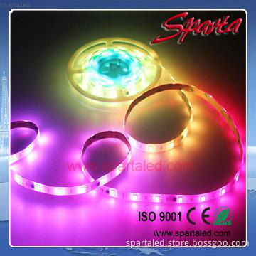 CE ROHS High quality Flexible led strip light 12V RGB 3 years warranty